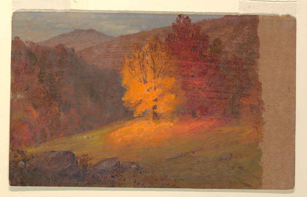 Autumn Landscape, Frederic Edwin Church