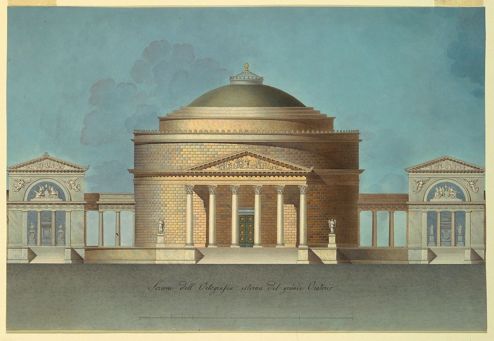 Design for an Oratory (Memorial Chapel)