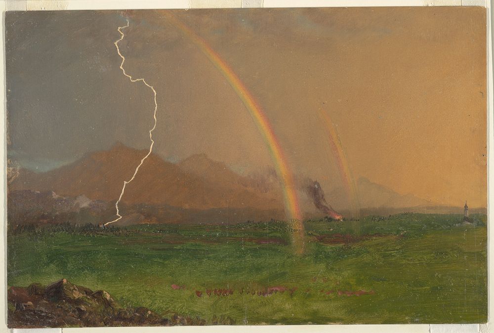 Thunderstorm in the Alps by Frederic Edwin Church