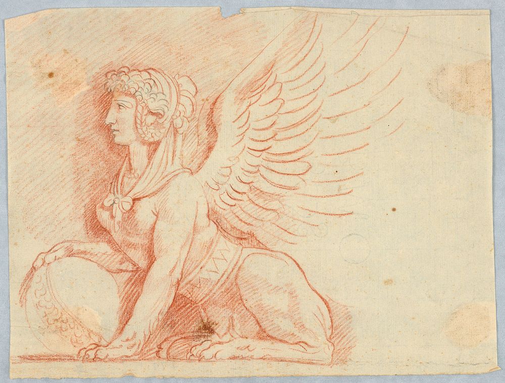 A Sphinx with Globe