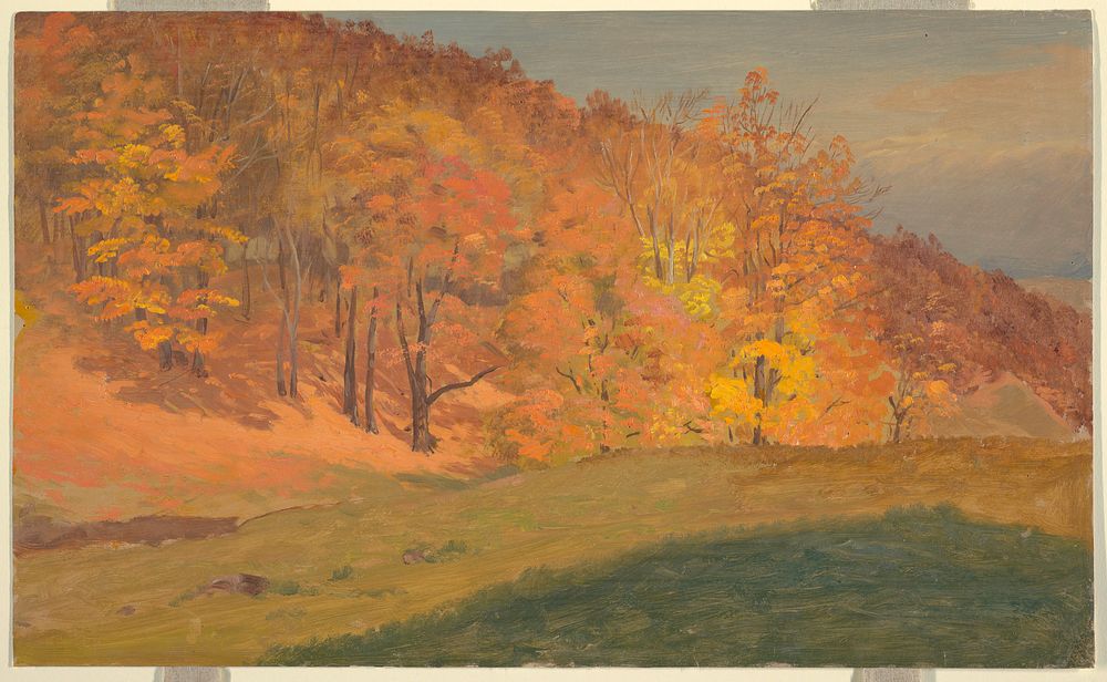 Autumn Woods, Frederic Edwin Church