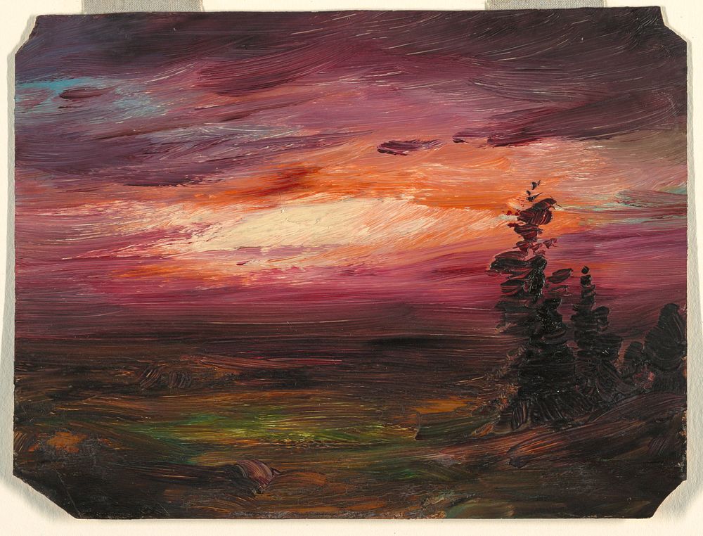 Evening Twilight, Frederic Edwin Church