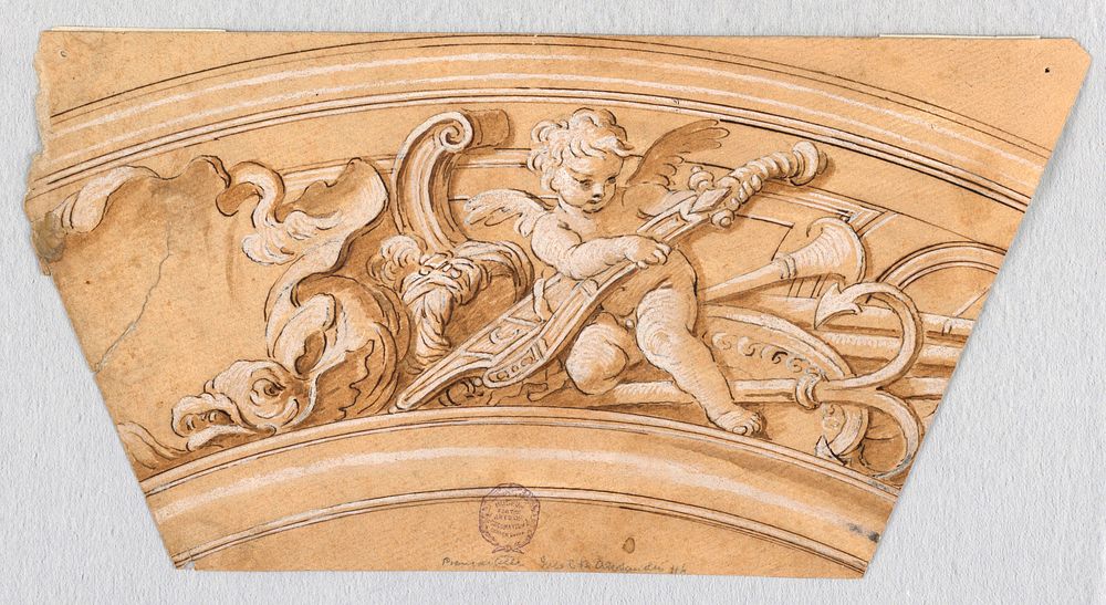 Project for a Ceiling Frieze