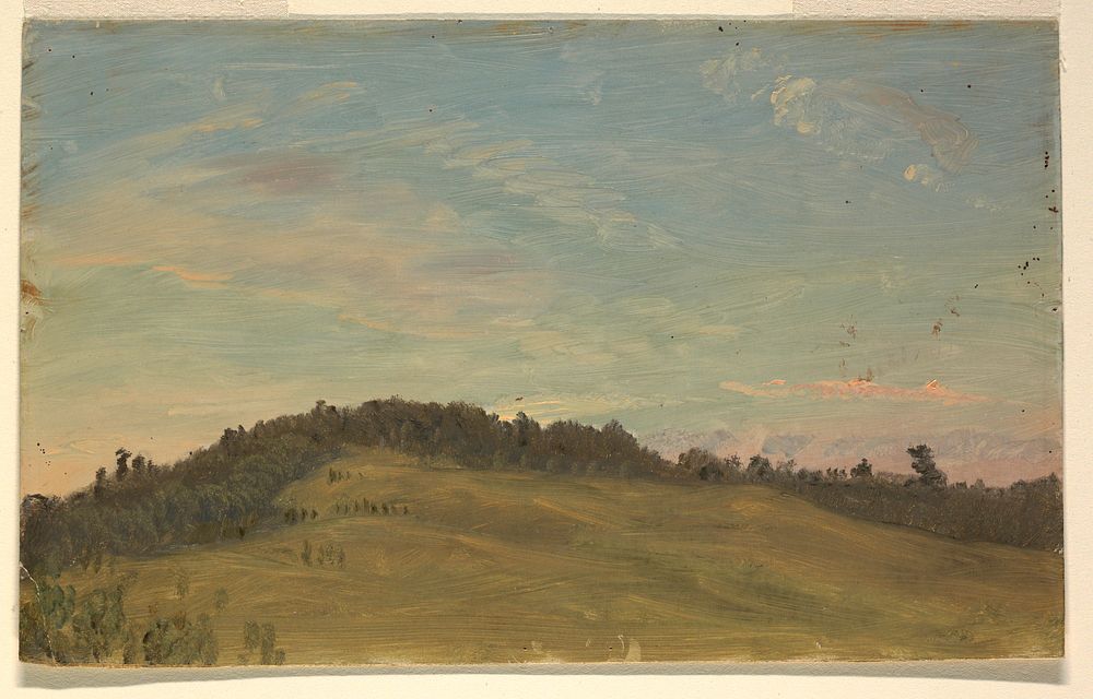 Summer landscape, Frederic Edwin Church