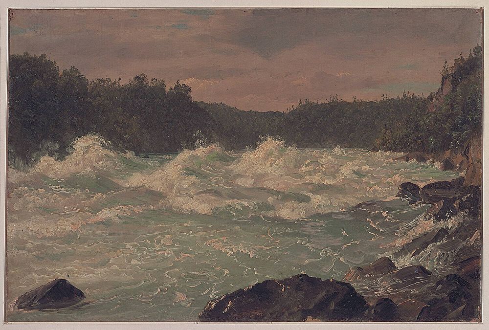 Gorge of the Niagara River, Frederic Edwin Church