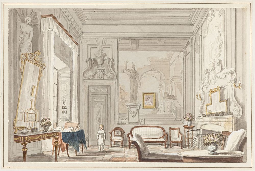 A Room in a Florentine Palace