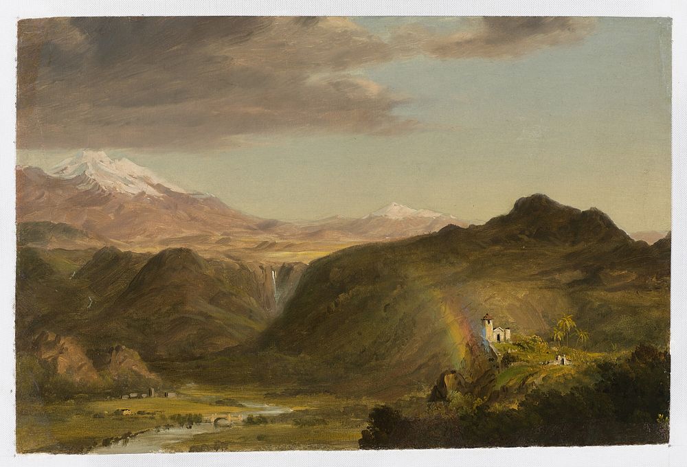 South American Landscape, Frederic Edwin Church