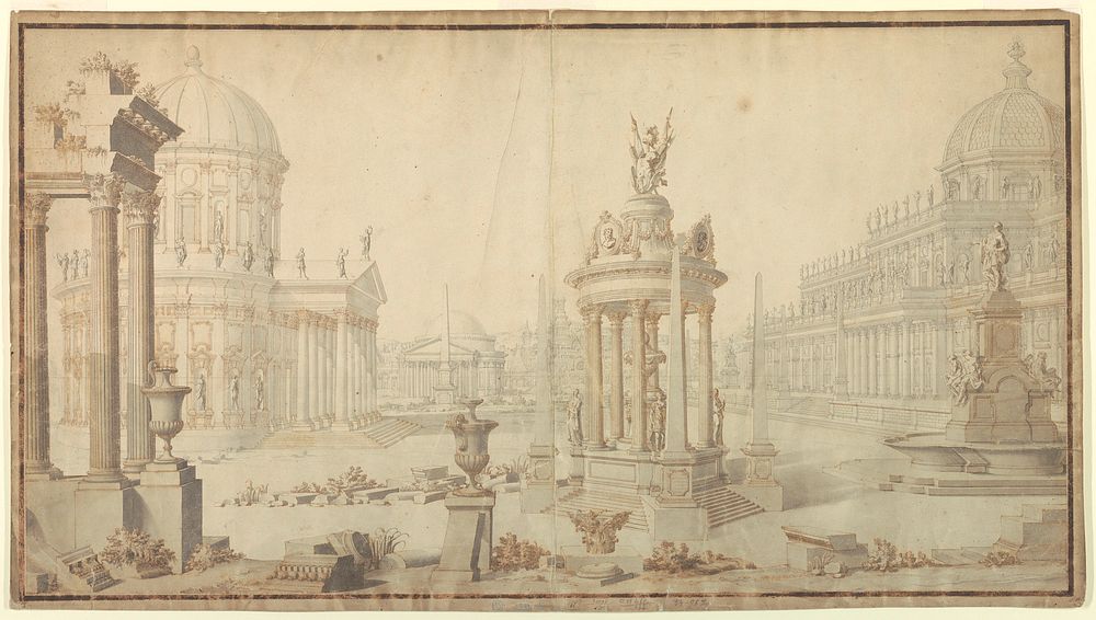 Stage Design: Architectural Fantasy, Giuseppe Galli Bibiena