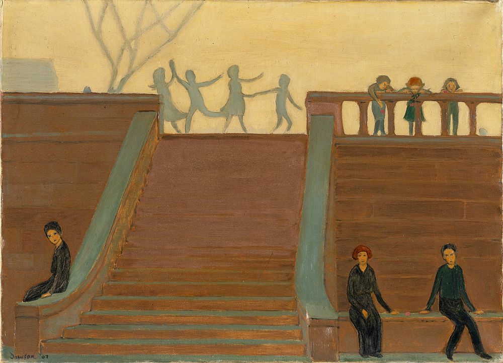 Steps, Hirshhorn Museum and Sculpture Garden, Manierre Dawson