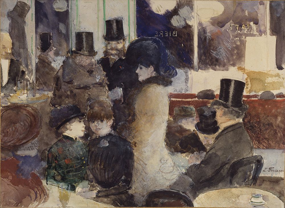 At the Cafe, Jean-Louis Forain