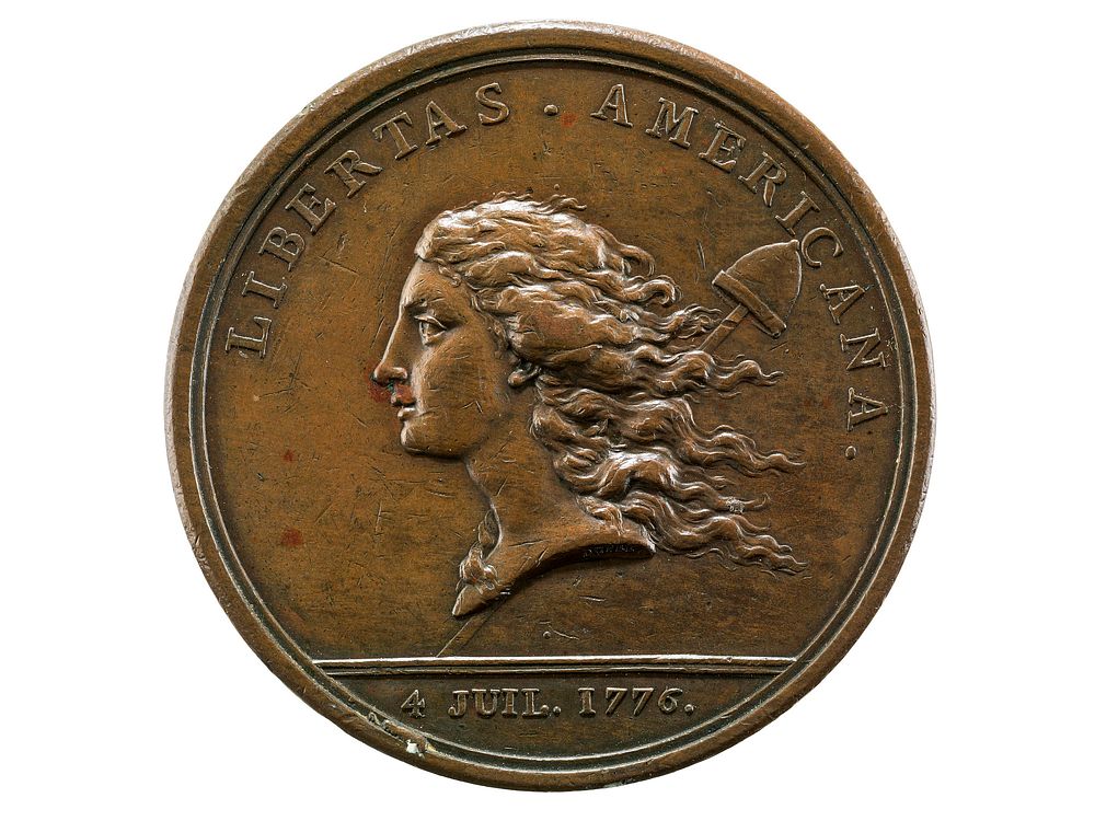 Libertas Americana, France, 1782 (Paris Mint, original dies)