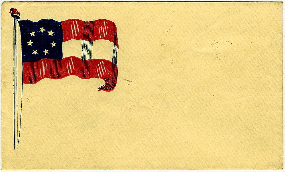 Confederate patriotic envelope