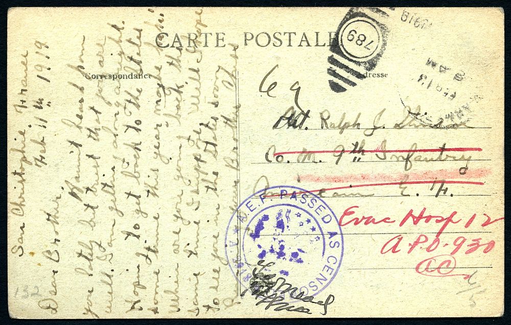 World War I postcard