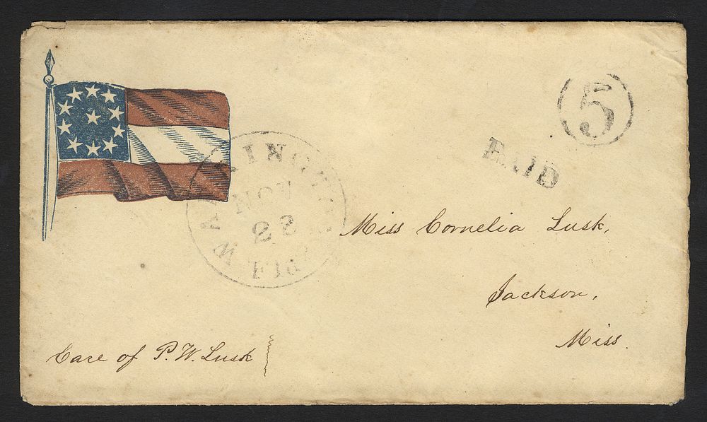 Confederate patriotic cover