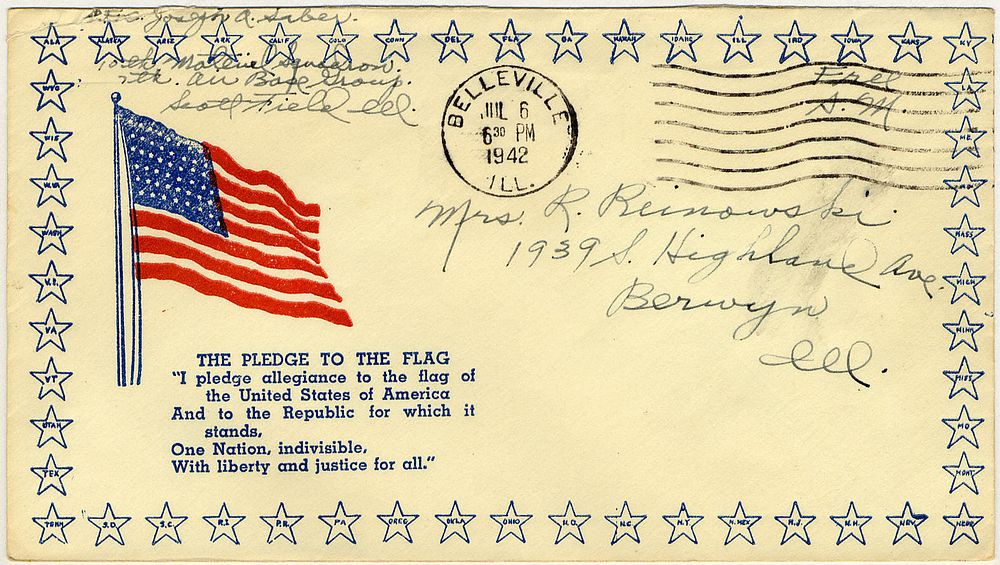 World War II Patriotic cover