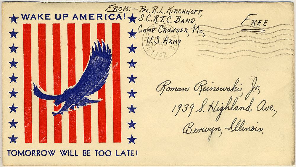 World War II Patriotic cover