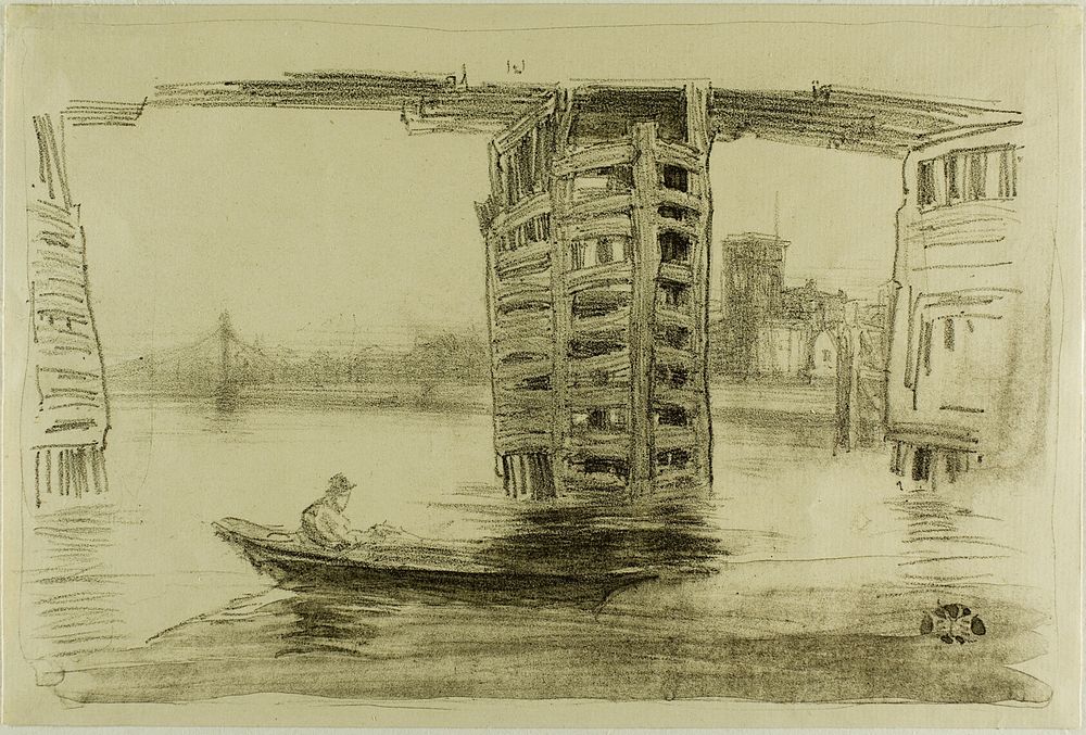The Broad Bridge by James McNeill Whistler