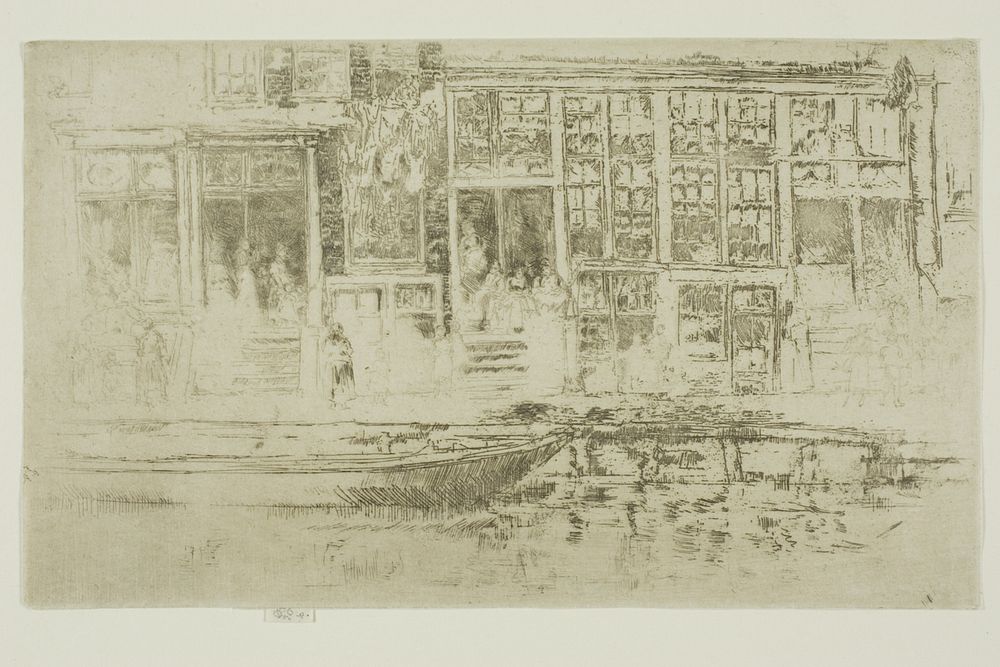 Jews' Quarter, Amsterdam by James McNeill Whistler