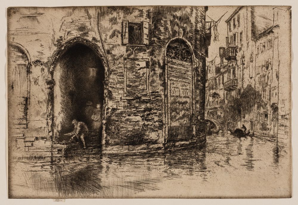 The Two Doorways by James McNeill Whistler