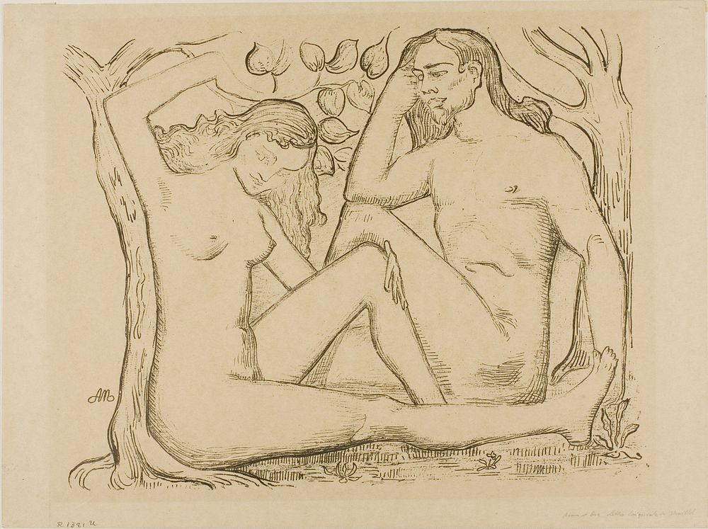 Adam and Eve by Aristide Joseph-Bonaventure Maillol