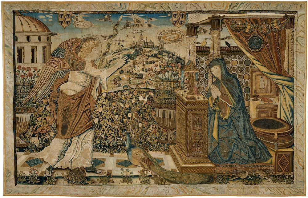 The Annunciation by Circle of Andrea Mantegna (Designer)