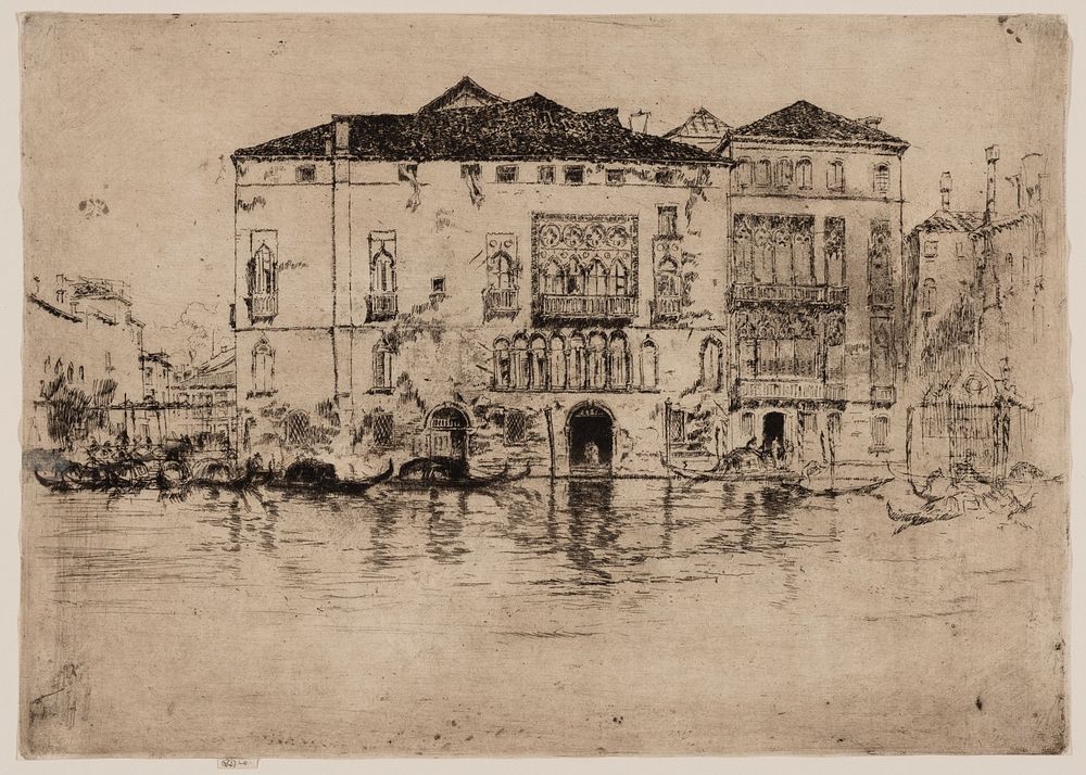 The Palaces by James McNeill Whistler
