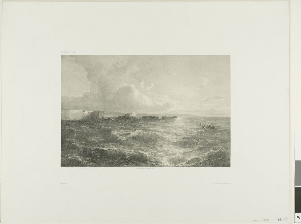 Pozzuoli by Alexandre Calame