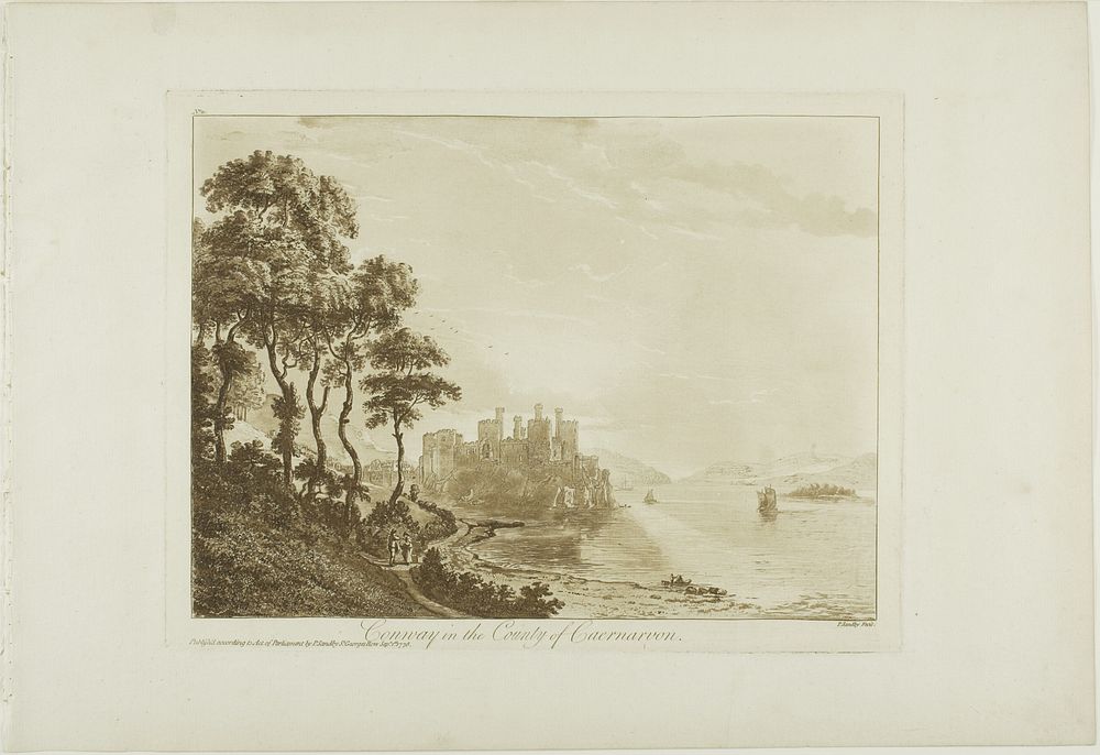 Conway in the County of Caernarvon by Paul Sandby