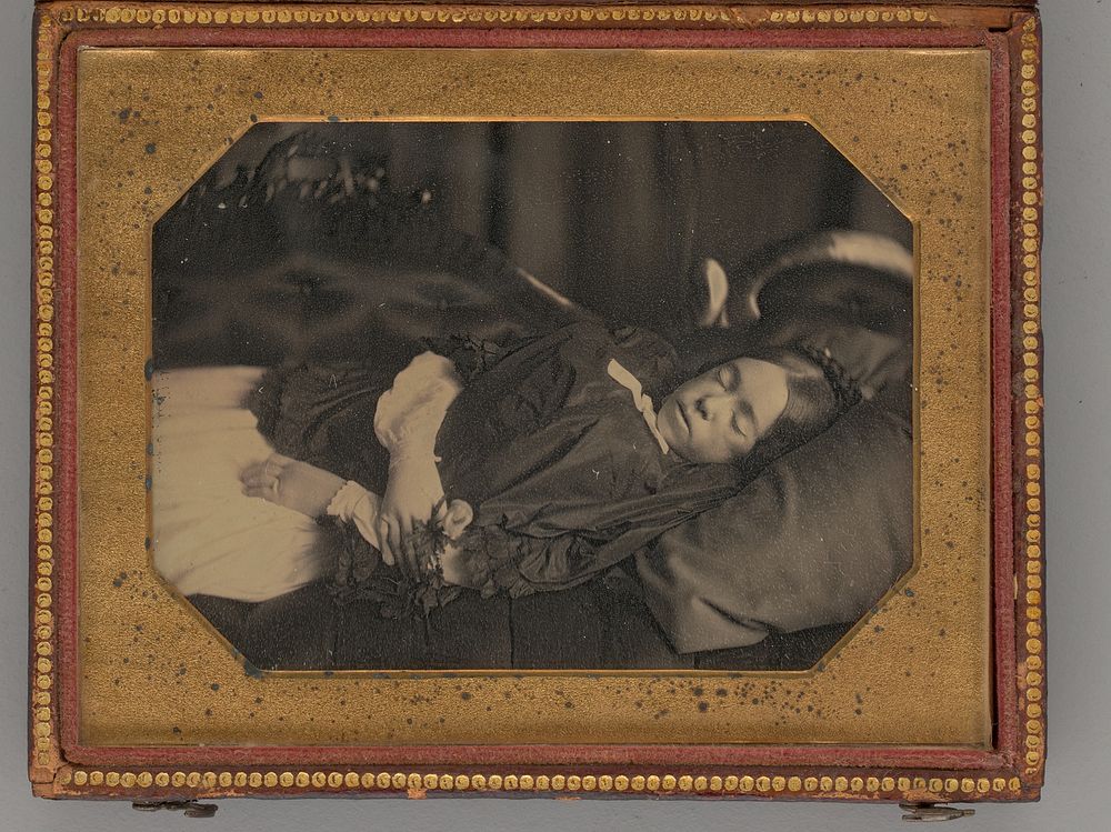 Untitled (Post Mortem Portrait of a Girl) by Unknown Maker