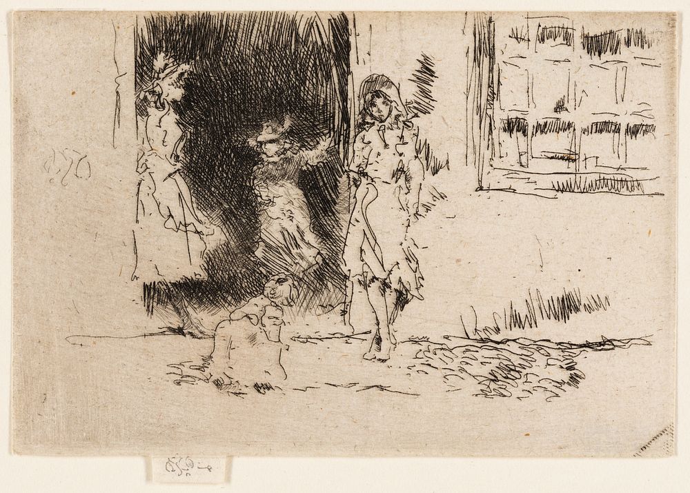 Cottage Door by James McNeill Whistler