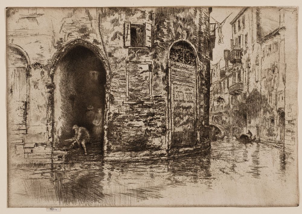 The Two Doorways by James McNeill Whistler