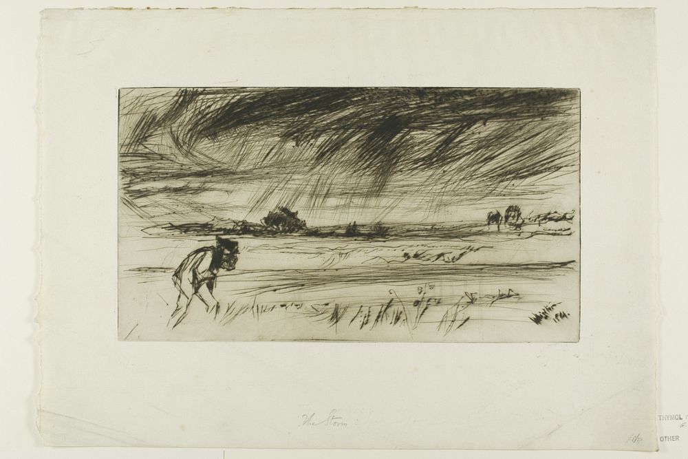 The Storm by James McNeill Whistler