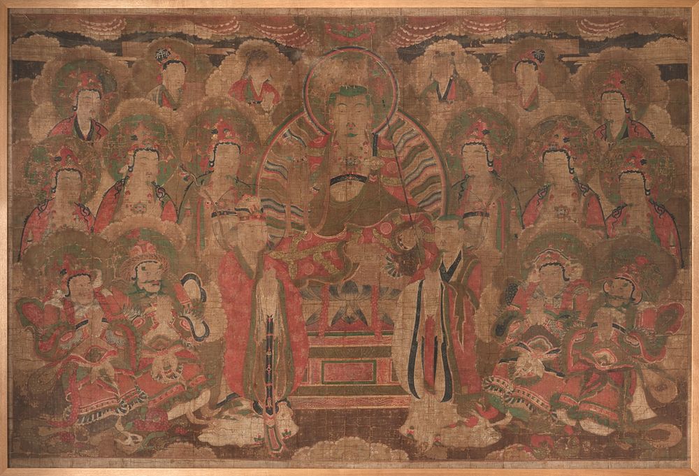 Ksitigarbha Bodhisattva with Assembly