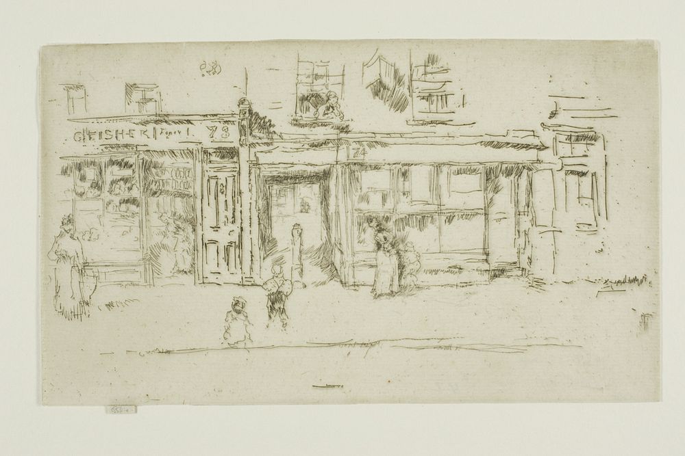 York Street, Westminster by James McNeill Whistler