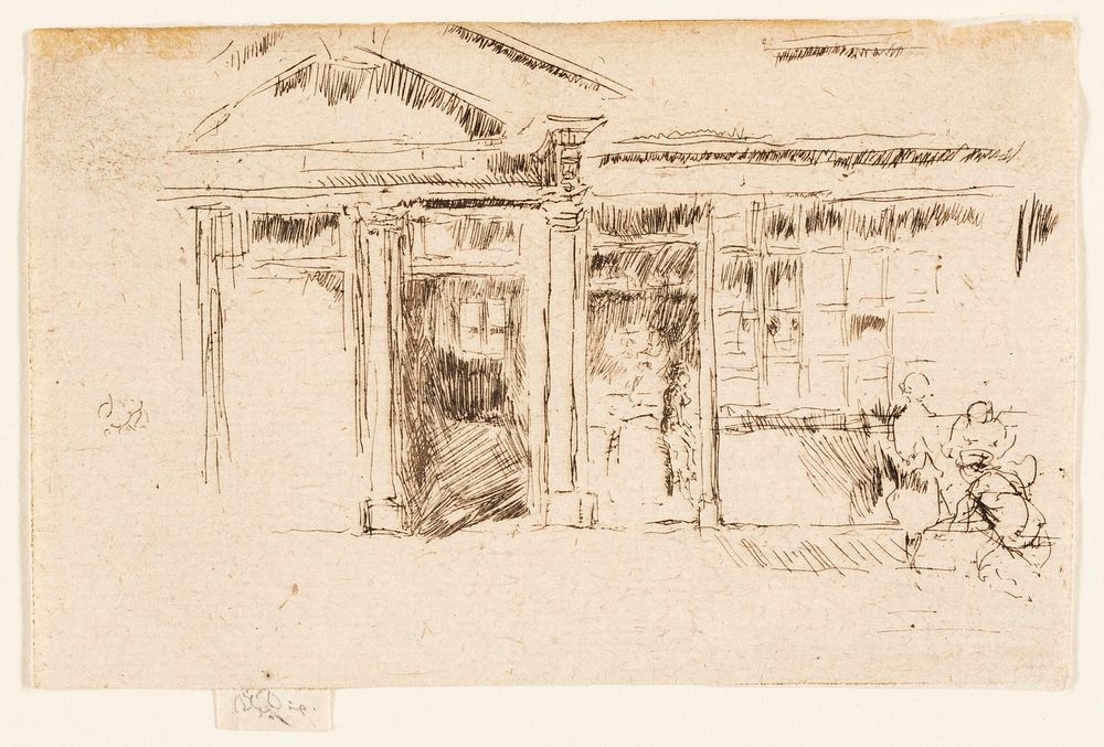 Double Doorway, Sandwich by James McNeill Whistler