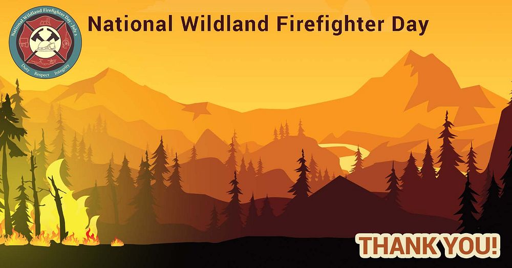National Wildland Firefighter DayVideo background - Graphics for National Wildland Firefighter Day produced by External…