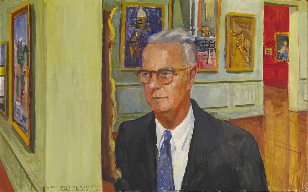 Portrait of Marvin C. Ross (1955 (Modern)) by Pierre Sicard