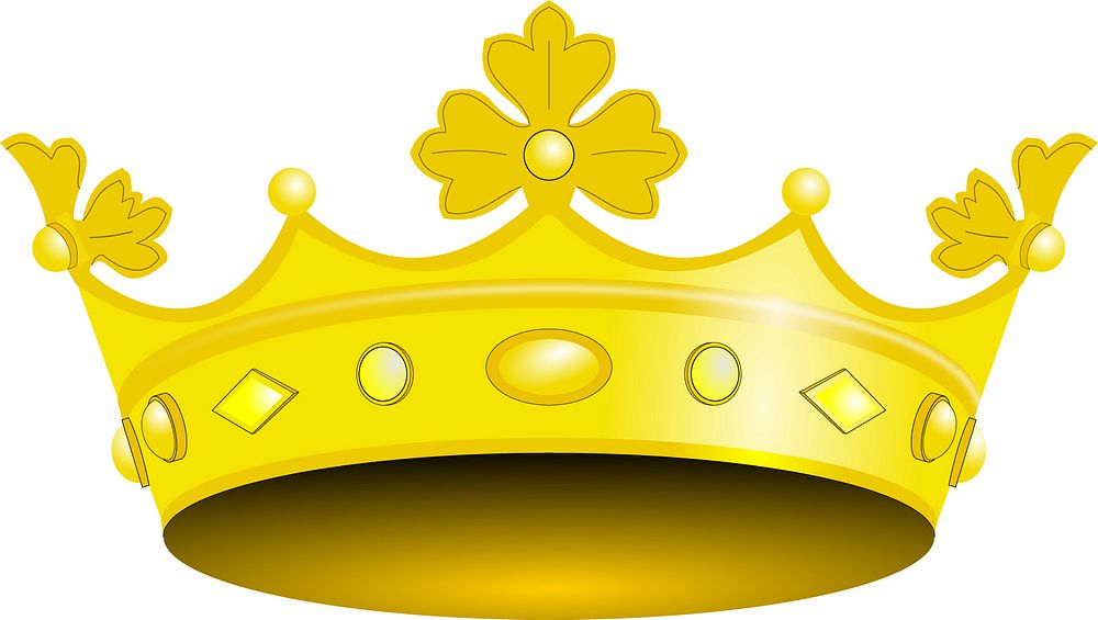 Heraldic open crown