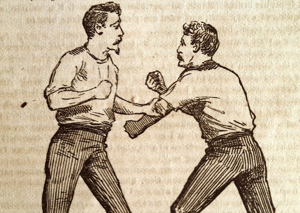 Image from Colonel Thomas Monstery's chapter on boxing