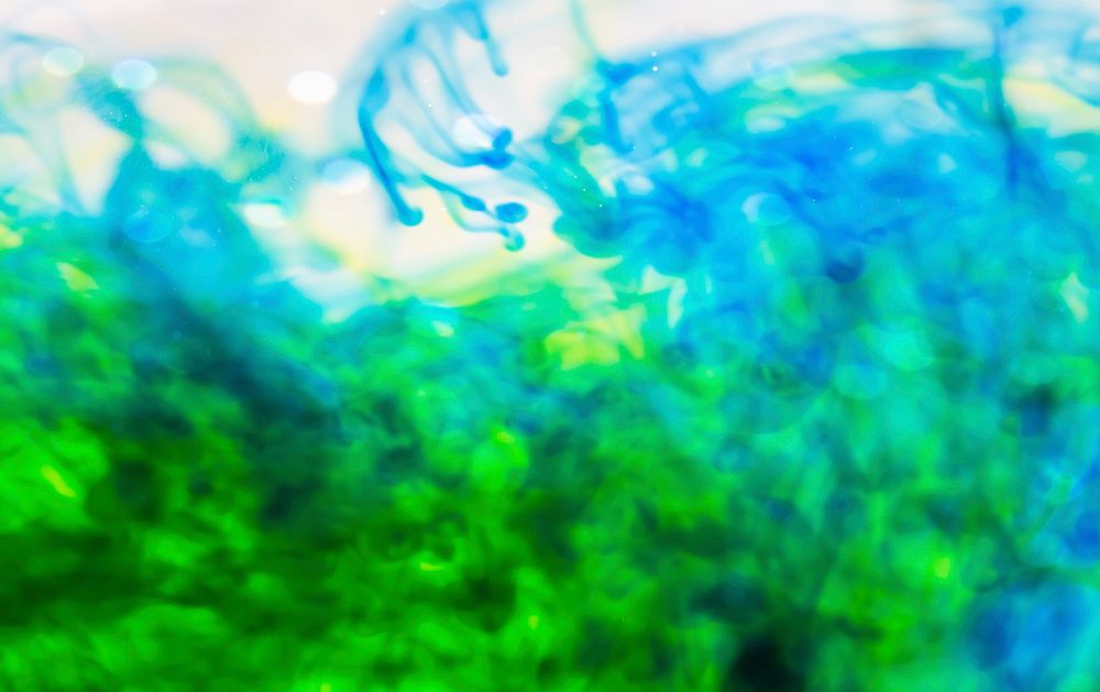 Free green blue swirl background public domain CC0 photo.