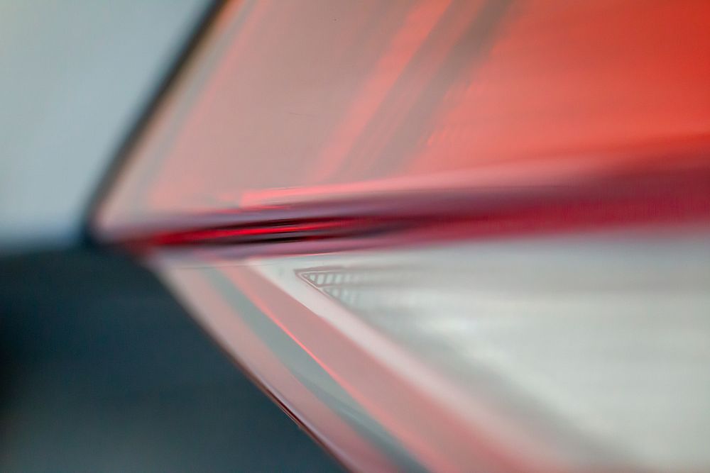 Free abstract futuristic shape taillight image, public domain car CCO photo.
