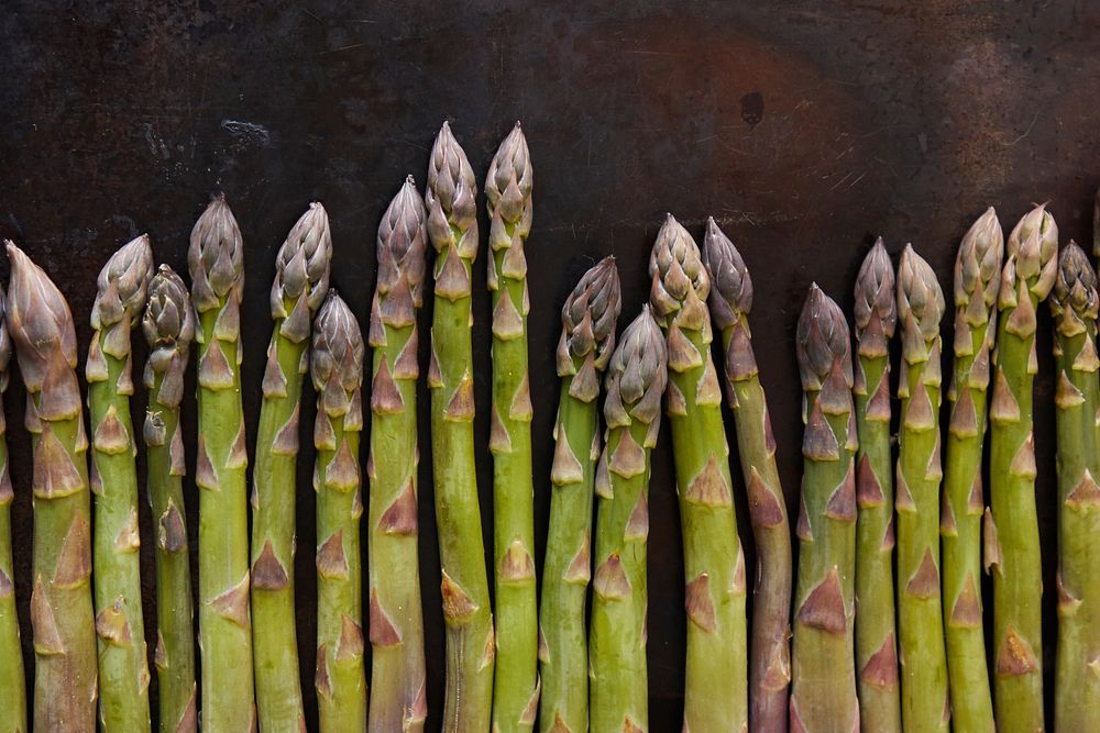 Free green asparagus background image, public domain vegetables CC0 photo.