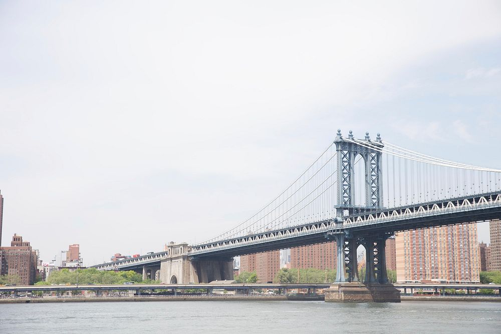 Free Manhattan Bridge, NYC image, public domain travel CC0 photo.