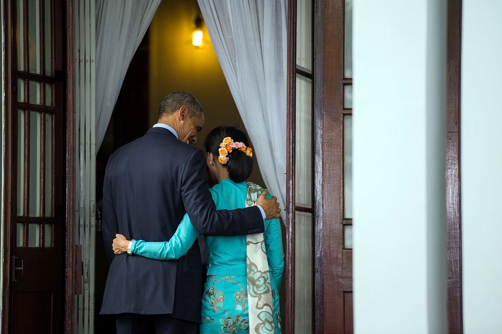 President Obama Meets With Daw Aung San Suu Kyi