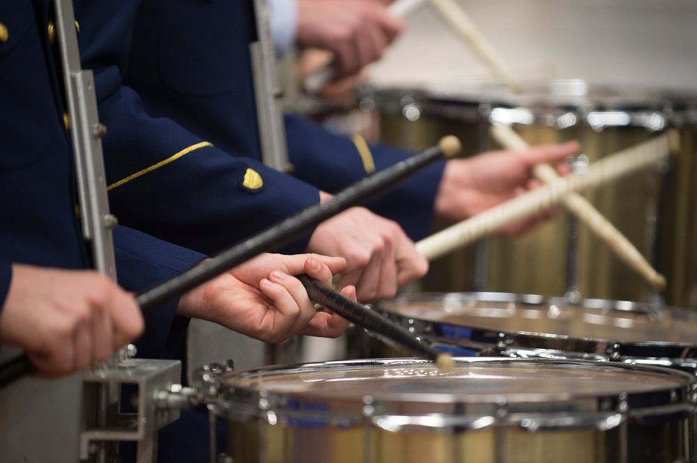 NEW LONDON, Conn. -- The Corps of Cadets receives new leadership for the semester during a regimental change-of-command…