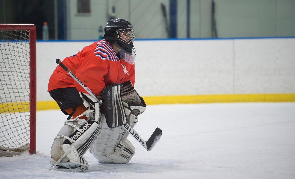 NEW LONDON, Conn. -- The U.S. Coast Guard Academy competes in the Service Leaders of Tomorrow Hockey Tournament Jan. 9, 2015…