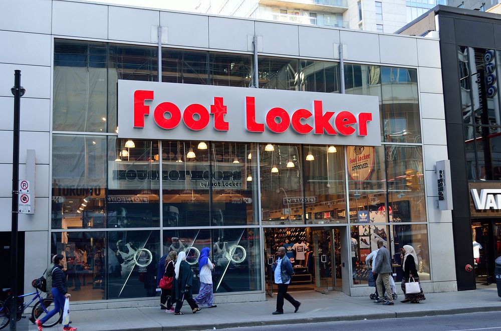 Foot Locker shop, Santa Barbara, California, May 20, 2015.