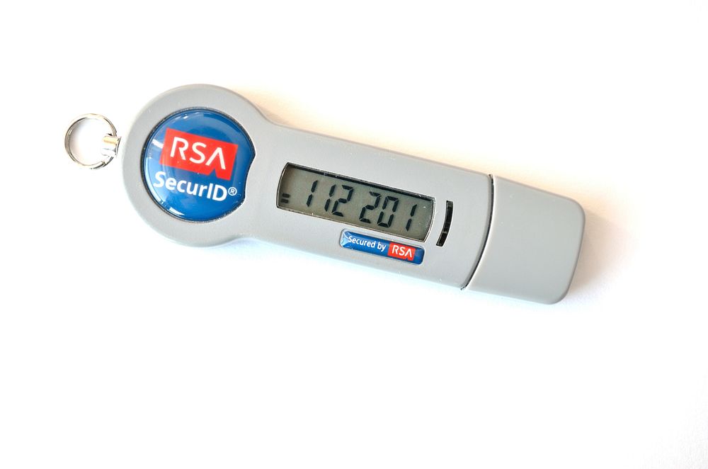 RSA SecurID 800, location unknown, 9 February 2013.