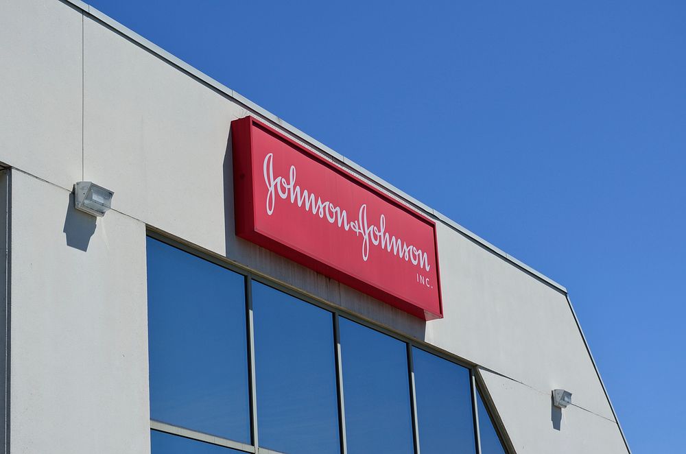 Johnson & Johnson Inc. Sign, location unknown, June 3, 2015.