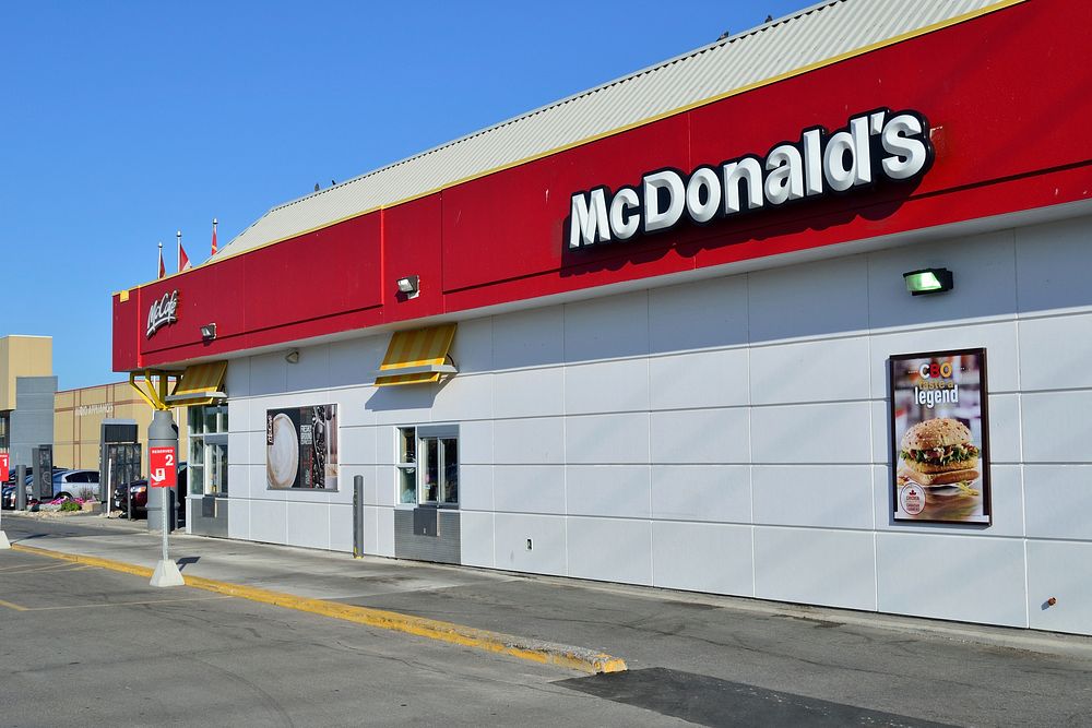 McDonald's restaurant, location unknown, July 10, 2015.